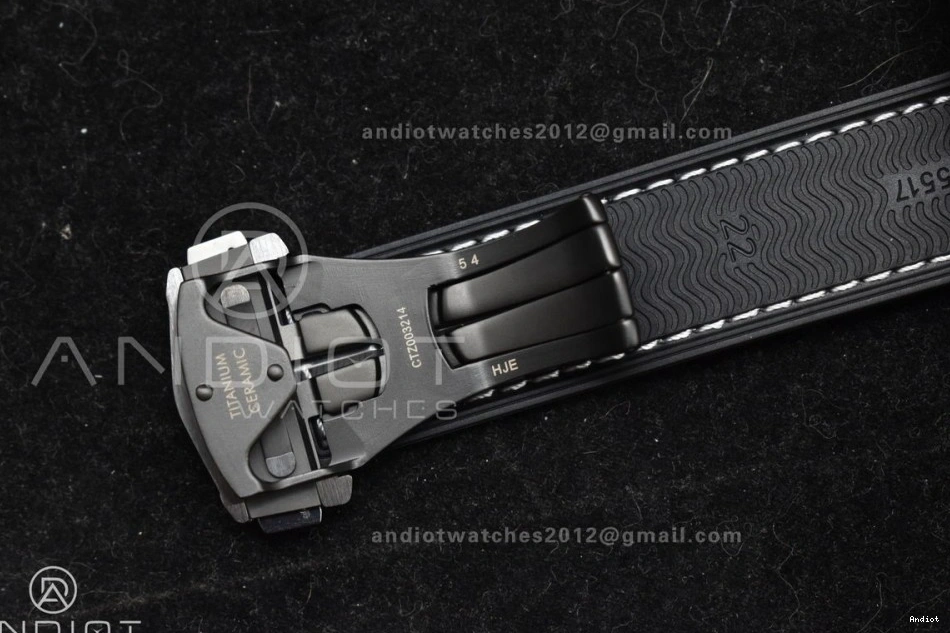 Real Deep Edition Strap Nylon on Super Ceramic VSF 45.5mm Black Black Clone Planet A8906 Best 1:1 Ocean 0517
